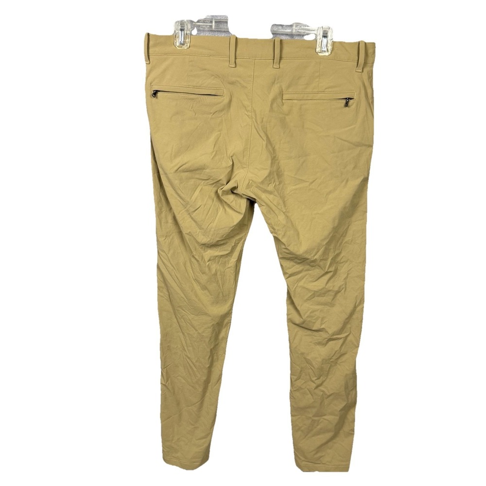 J. Crew 33x32 484 Slim-fit Pants‎ Khaki Career Preppy Office Minimalist - Picture 6 of 7